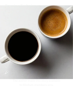 Black Coffee rs 50 & Milk Coffee