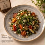 Warm Quinoa Salad ( N,V)